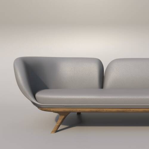 Minimalist sofa